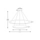Suspensie CARLO PL210503-800+1200-GD Zumaline LED, Auriu, Polonia