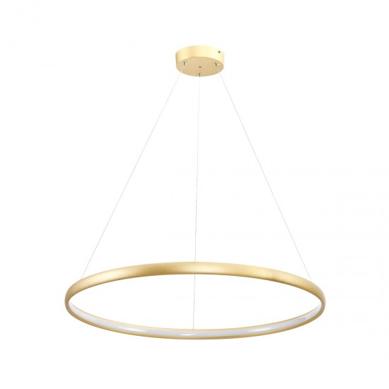 Suspensie CARLO PL210503-800-GD Zumaline LED, Auriu, Polonia