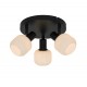 Lustra Plafon STEM R5021009A-3R Zumaline E14, Negru, Polonia