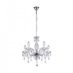 Candelabru MAGNOLIA RLD94016-5A Zumaline E14, Transparent, Polonia
