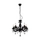 Candelabru MAGNOLIA RLD94016-5B Zumaline E14, Negru, Polonia