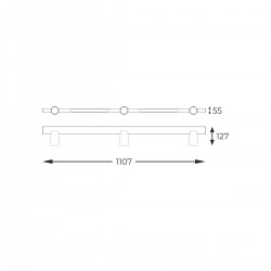 Lustra Spot MANNARI S230757205 Zumaline GU10, Negru, Polonia