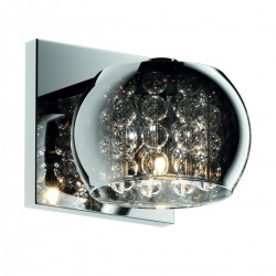 Aplica CRYSTAL W0076-01A-B5FZ Zumaline G9, Argintiu, Polonia