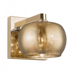 Aplica CRYSTAL W0076-01A-F7HF Zumaline G9, Auriu, Polonia