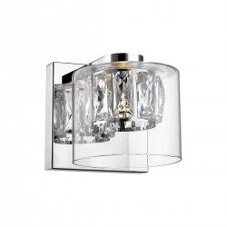Aplica GEM W0389-01A-B5AC Zumaline LED, Crom, Polonia