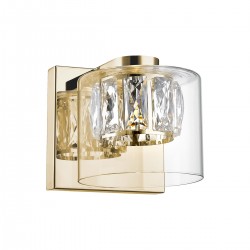 Aplica GEM W0389-01A-F7AC Zumaline LED, Auriu, Polonia