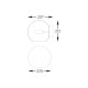 Aplica ENCELADUS W0428-01D-L4AC Zumaline LED, Auriu, Polonia