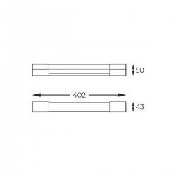 Aplica Baie PARKS W200526301 Zumaline LED, Crom, Polonia