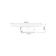 Lampa backlight ALTER W89443-12W-CH Zumaline LED, Crom, Polonia