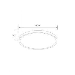Plafoniera CAMI WM-BP1108-S-G Zumaline LED, Auriu, Polonia