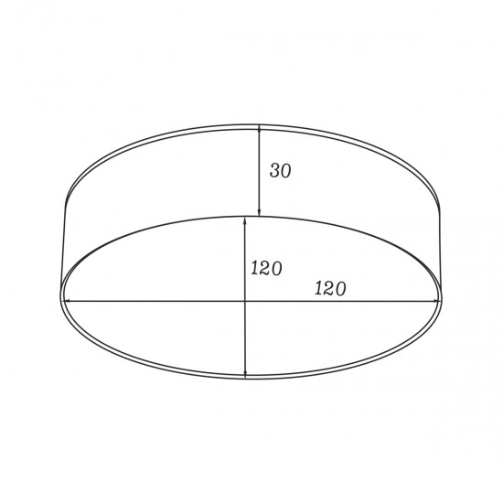 Plafoniera SOLARI WM-TD8880-M-3K-G Zumaline LED, Auriu, Polonia