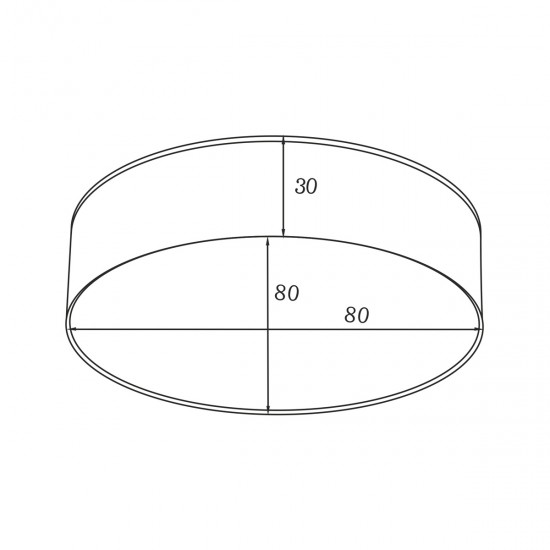 Plafoniera SOLARI WM-TD8880-S-4K-WH Zumaline LED, Alb, Polonia